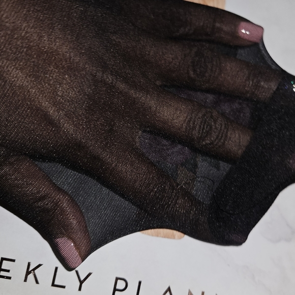 NWT BLK Pantyhose🛍 Low Run 🛍Silky Smooth 🛍BUY NOW OR AUCTION 🛍@DrAshmonebede - Picture 5 of 10